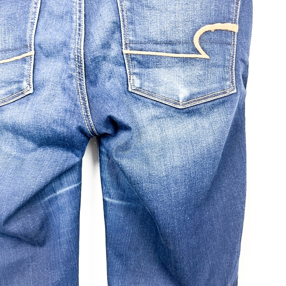 American Eagle Super Stretch Skinny Blue Jeans - Picture 12 of 13